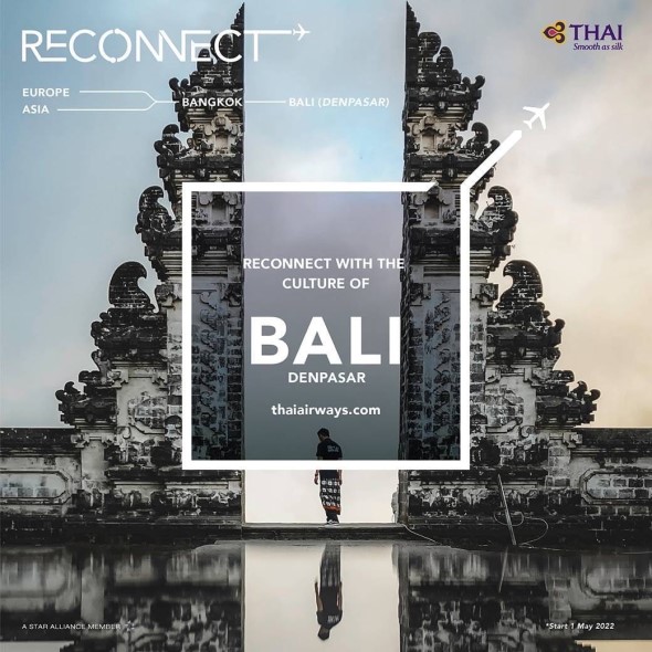 Thai Airways resumes flights to Bali, Indonesia