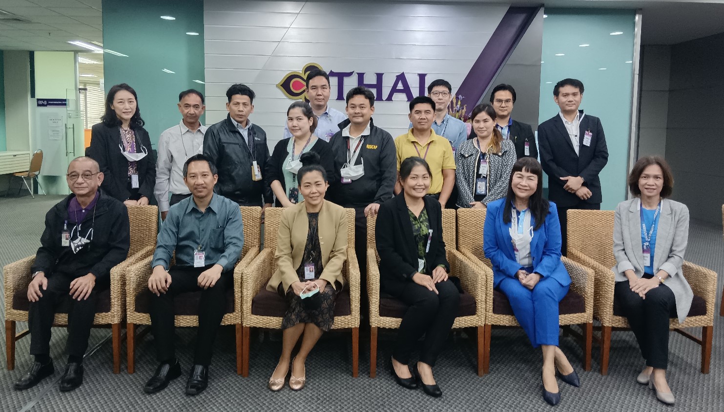 welcome bangkok airways ground operations management team