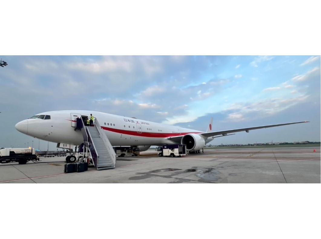 Special Flight of Japan Air Self