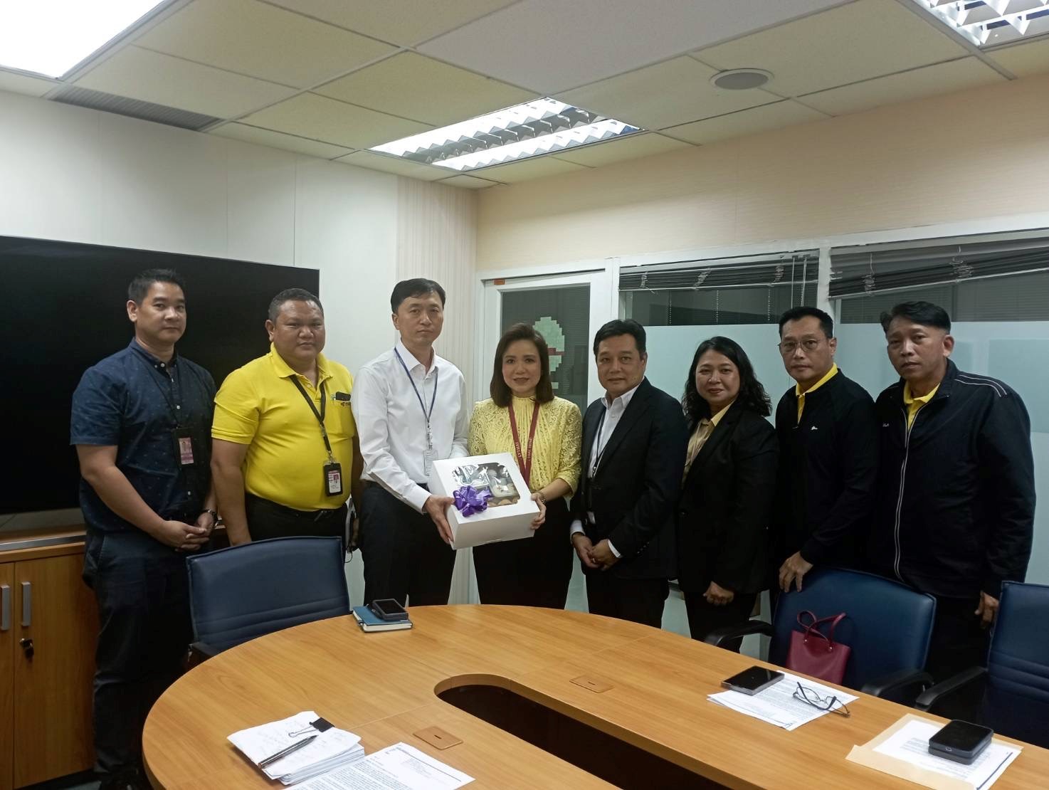 THAI Ground Services Management Team visited the Korean Air Office (KE)