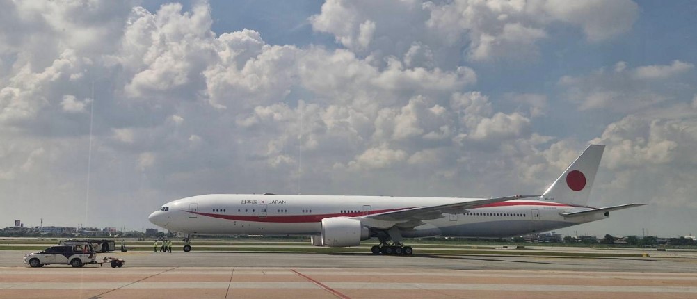 Special Flight of Japan Air Self