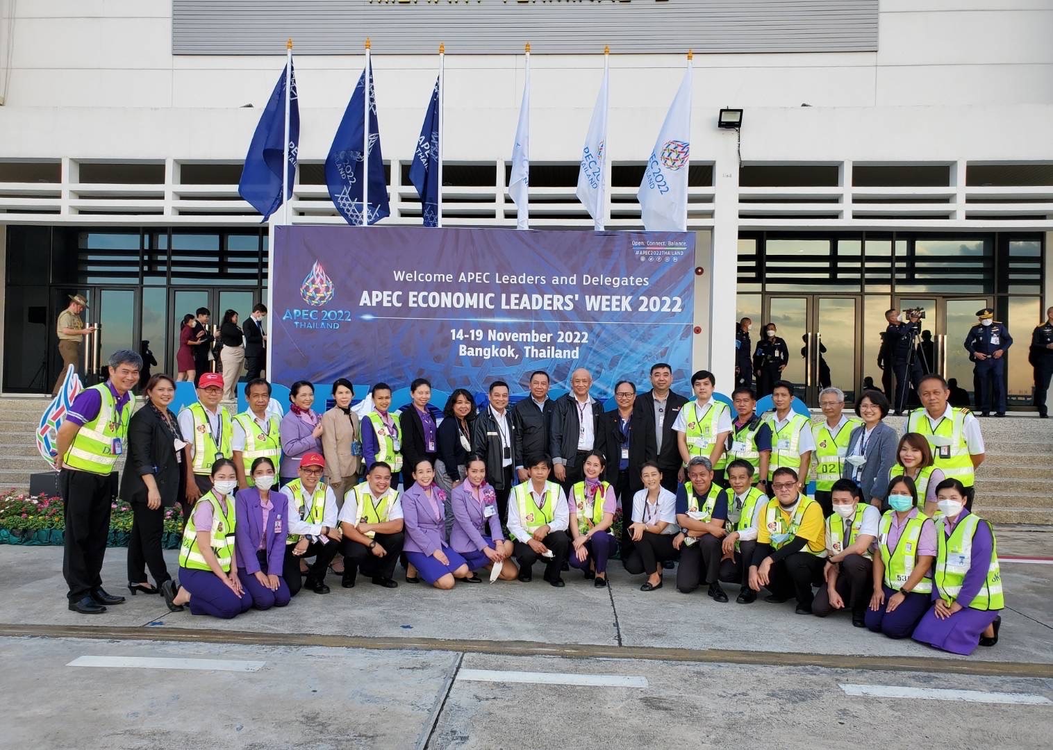 THAI proud to be a part of providing service to APEC attendees