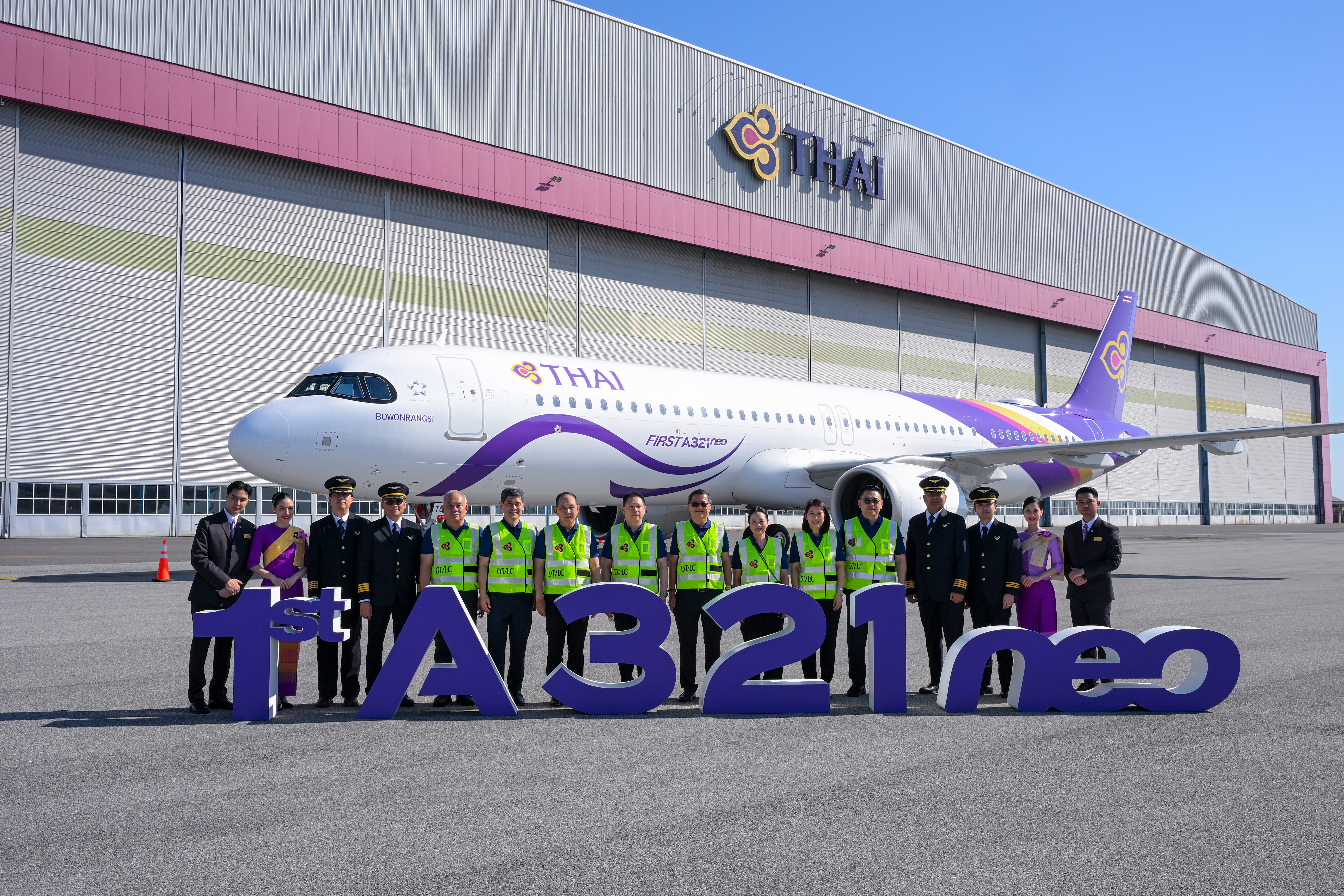 THAI Welcomes Its First Airbus A321neo