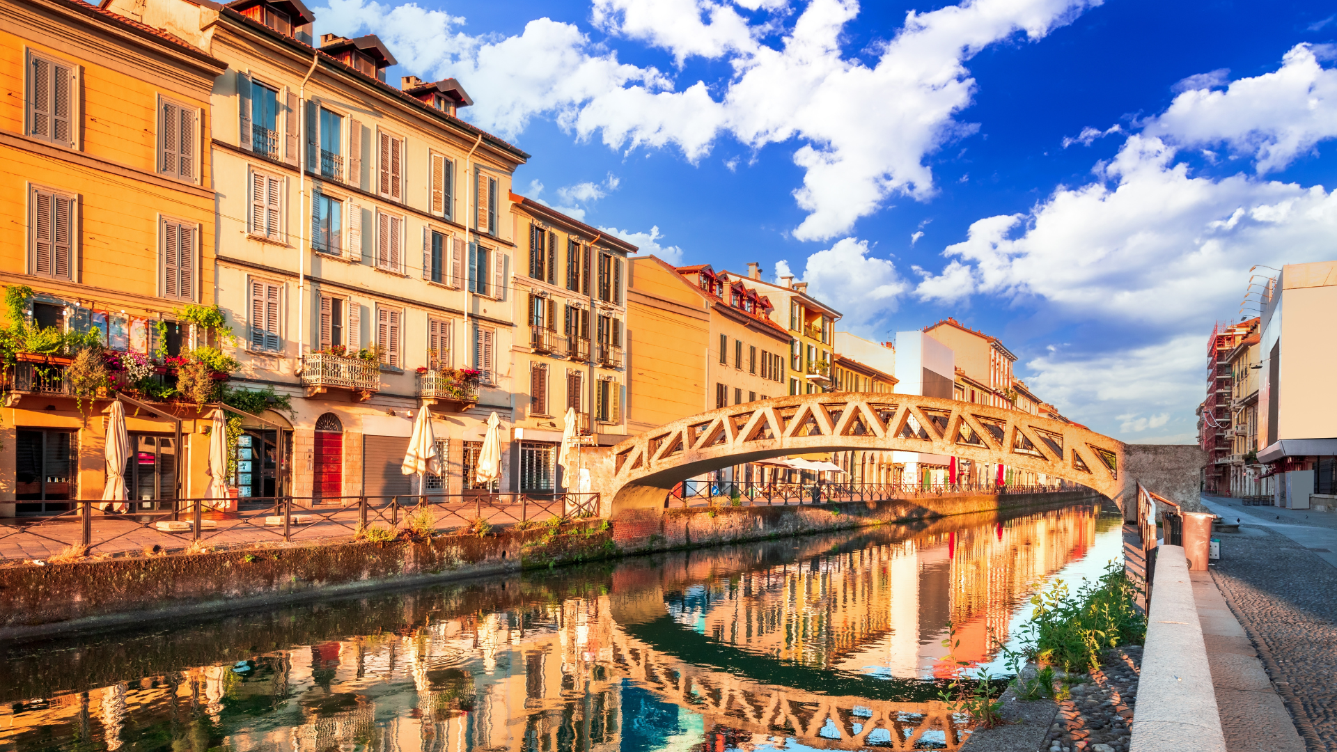 Experience the chic vibes of Milan.