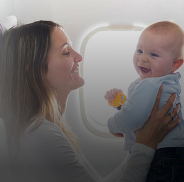 Reise gravid eller med spedbarn